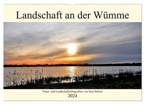 Landschaft an der Wümme (Wandkalender 2024 DIN A2 quer), CALVENDO Monatskalender