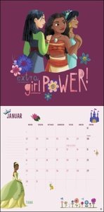 Disney Prinzessinnen Broschurkalender 2023. Wand-Kalender 2023 für Kinder zum Eintragen mit den Heldinnen der Disneyfilme. Viel Platz für Notizen und zusätzliches Poster!