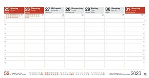 Schreibtischkalender Österreich 2024. Tischkalender zum Aufstellen. Klappkalender mit österreichischen Feiertagen und Schulferien. 29 x 21 cm.