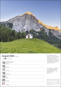 BERGE Kalender 2022