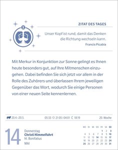 Zwillinge Sternzeichenkalender 2026