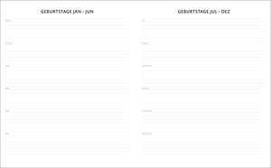 Kombitimer schwarz groß 2026