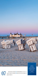 Der Traum vom Meer - Literatur-Kalender 2025