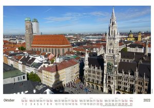 München 2022 - White Edition - Timokrates Kalender, Wandkalender, Bildkalender - DIN A4 (ca. 30 x 21 cm)