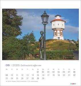 Ostfriesland einfach schön Postkartenkalender 2025