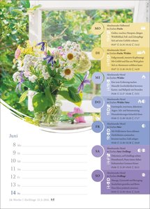 Mondkalender Wochenkalender 2026