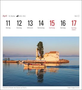 Griechische Inseln Kalender 2022