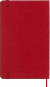 Moleskine 12 Monate Tageskalender 2024, Large/A5, Scharlachrot