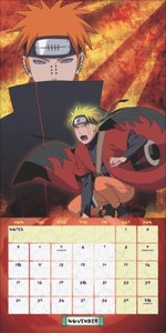 Naruto Broschurkalender 2025