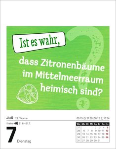 Ist es wahr, dass ...? Tagesabreißkalender 2026
