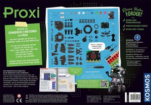KOSMOS 620585 - Proxi, Dein micro:bit Programmier-Roboter, mint, Experimentierkasten