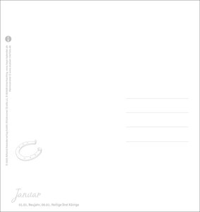 Pferde Postkartenkalender 2026