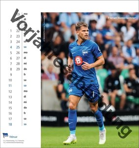 Hertha BSC Postkartenkalender 2025