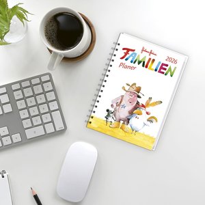 Helme Heine Familienplaner-Buch A6 2026