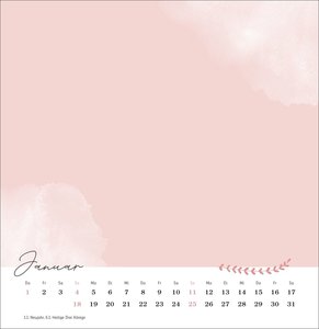 Kreativkalender zum Aufstellen Glücksmomente 2026