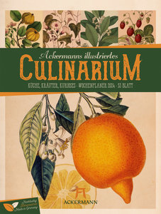 Culinarium - Küche, Kräuter, Kurioses - Vintage Wochenplaner Kalender 2024