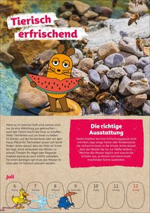 Schütze die Erde mit der Maus Wochenkalender 2026