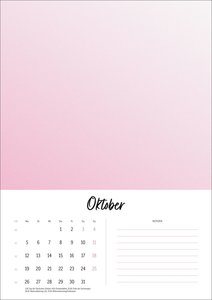Kreativkalender Design A4 2026
