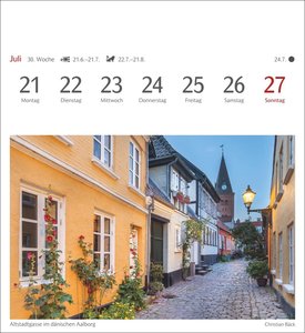 Oasen der Stille Postkartenkalender 2025 - Wochenkalender mit 53 Postkarten