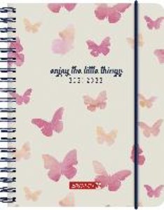 Schülerkalender 2021/2022 (18 Monate) Butterfly, A6