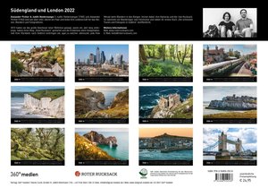 360° Südengland und London Premiumkalender 2022