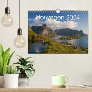 Norwegen (Wandkalender 2024 DIN A4 quer), CALVENDO Monatskalender