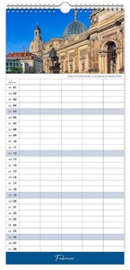 Kalender Familienplaner Dresden und Sächsische Schweiz 2023