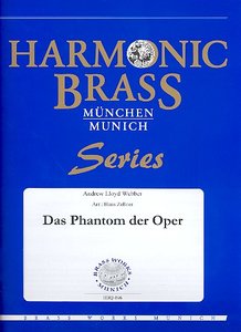 Das Phantom der Oper (Auszüge) für 2 Trompeten, Horn, Posaune und Tuba Partitur und Stimmen