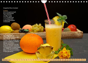 Faszination Rum Cocktails (Wandkalender 2023 DIN A4 quer)
