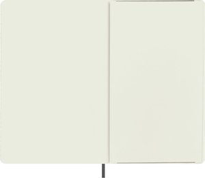 Moleskine 12 Monate Wochen Notizkalender 2024 - Precious & Ethical, Large/A5, Boa Schwarz