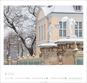 Ein Spaziergang durch Preußische Schlösser und Gärten Kalender 2026