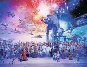 Ravensburger Puzzle 16701 - Star Wars Universum - 2000 Teile Star Wars Puzzle für Erwachsene und Kinder ab 14 Jahren