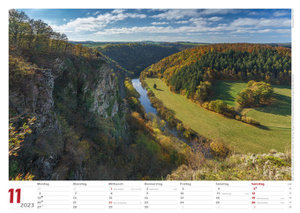 Bildkalender Rheinland-Pfalz 2023 A3 quer Spiralbindung