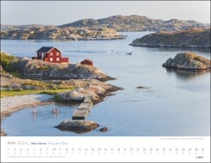 Mein kleines Haus am Meer Kalender 2024. Hauptsache an der Küste! Wunderschöne Aufnahmen wecken in diesem Foto-Wandkalender die Sehnsucht nach einem Plätzchen direkt am Ozean