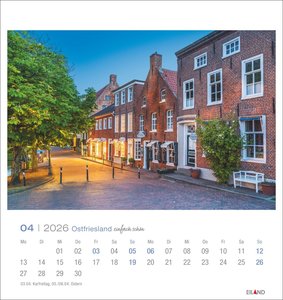 Ostfriesland Postkartenkalender 2026