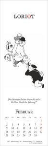 Loriot Lesezeichen & Kalender 2026
