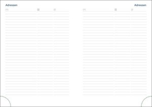 Tages-Cheftimer A5, schwarz Kalender 2022