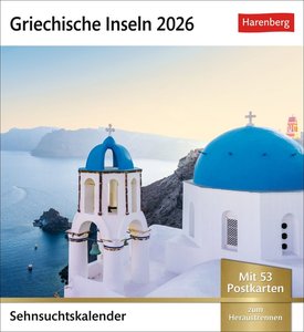Griechische Inseln Sehnsuchtskalender 2026
