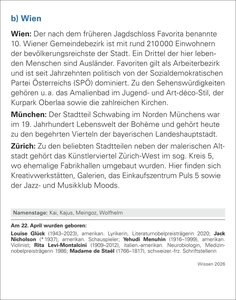 Wissen Tagesabreißkalender 2026