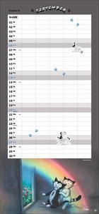 Jacob Familienplaner für Katzenliebhaber 2026