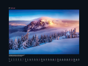 Magie der Berge - KUNTH Wandkalender 2024