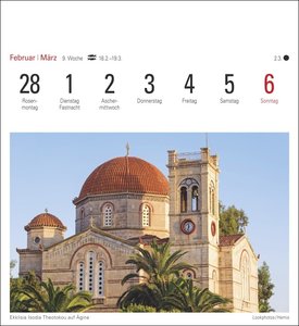Griechische Inseln Kalender 2022