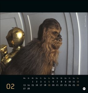 Star Wars Postkartenkalender 2023