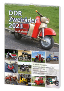Wochenkalender DDR Zweiräder 2023