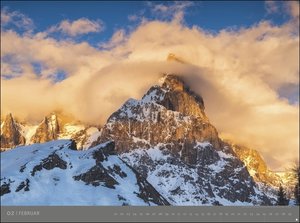 Alpen Kalender 2024: Alexander von Humboldt-Reihe. Hochwertiger Foto-Wandkalender mit atemberaubenden Landschafts-Fotos. Foto-Kalender XXL. Querformat.