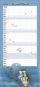 Jacob Familienplaner für Katzenliebhaber 2026