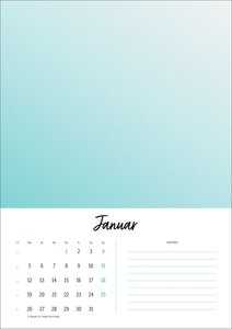 Kreativkalender Design A4 2026