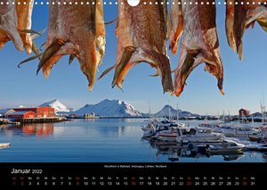 Norwegen (Wandkalender 2022 DIN A3 quer)