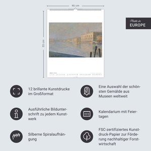 Claude Monet Kalender 2026