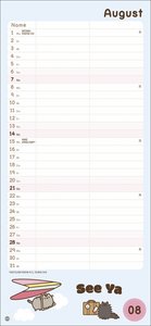 Pusheen Planer für zwei Kalender 2022